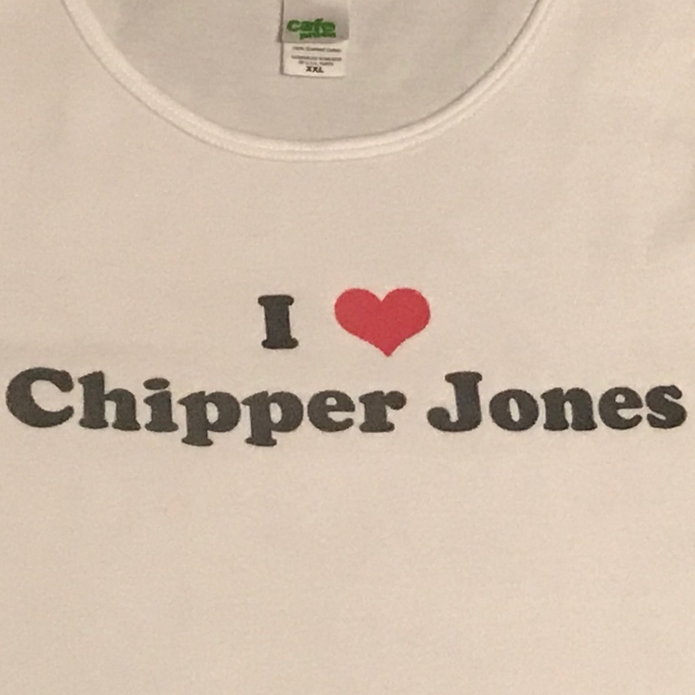 Vintage Women’s Chipper Jones Tank Top-Size 2XL